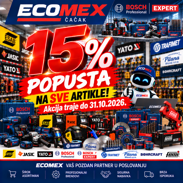 15% popusta