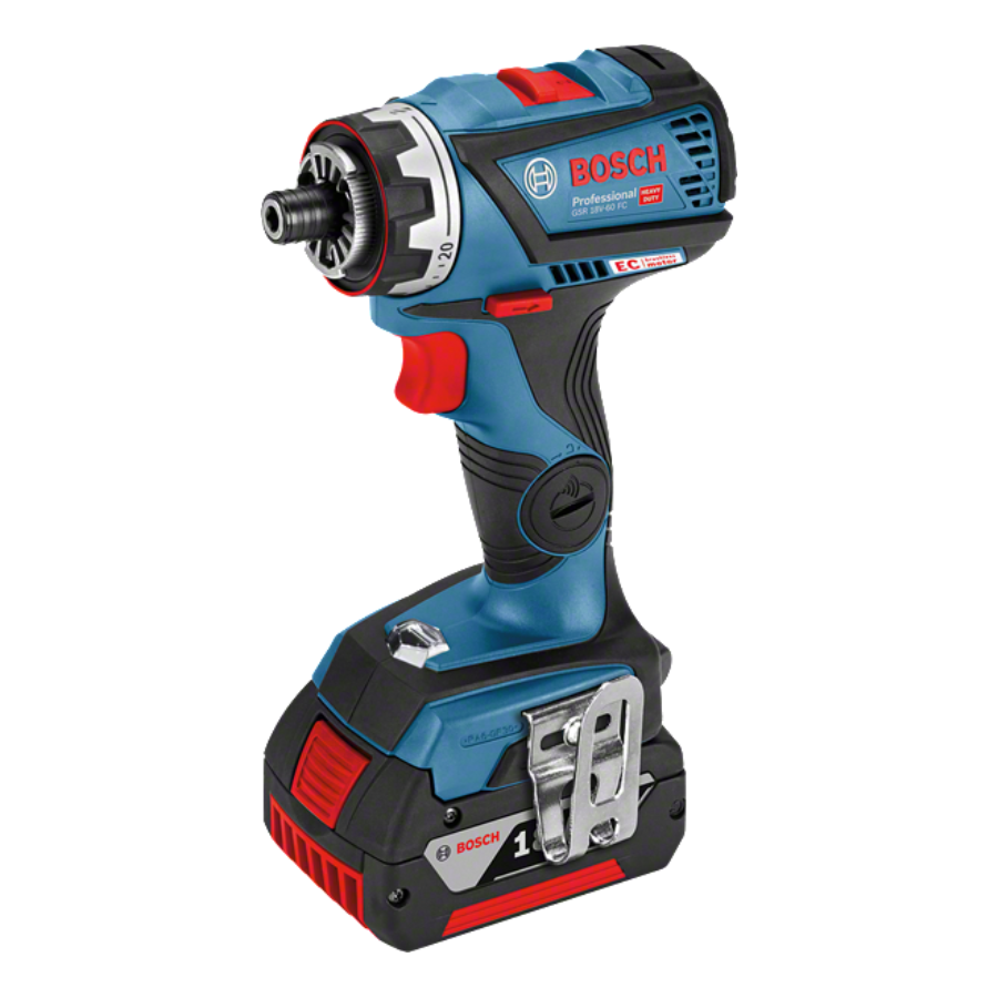 BOSCH AKU BUŠILICA ODVRTAČ GSR 18V-60 FC 2x5.0 Ah Ecomex