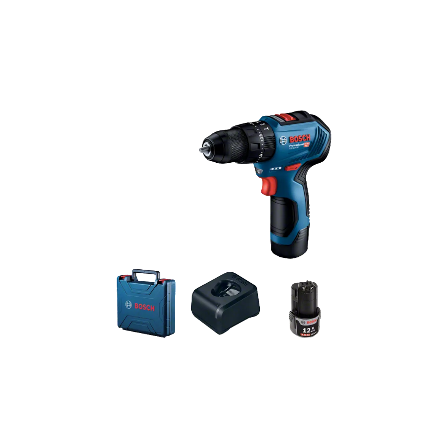 BOSCH AKU VIBRACIONA BUŠILICA GSB 12V-30 Ecomex